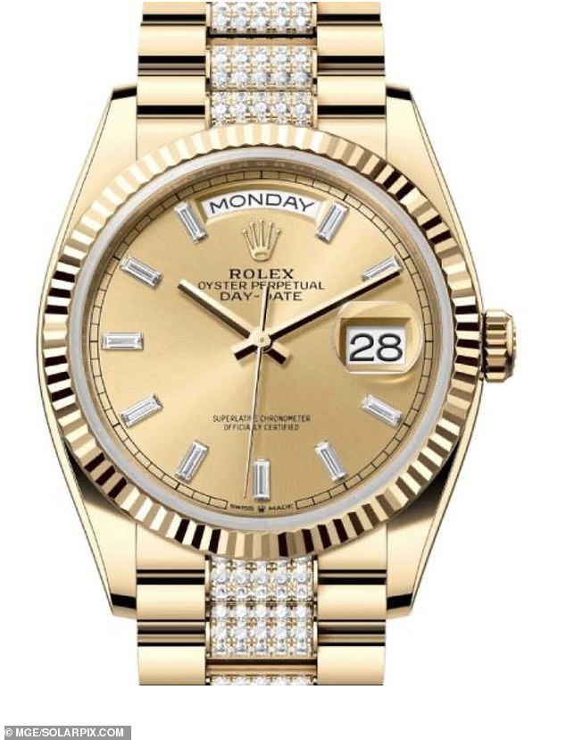 Algerian men Amine Benserai, 34, and Hicham Ziroki, 33, assaulted the tourist, threw him to the ground and snatched his diamond Rolex President Day-Date watch from his wrist before fleeing the scene. The owner valued it at £150,000 when he reported it to the police.