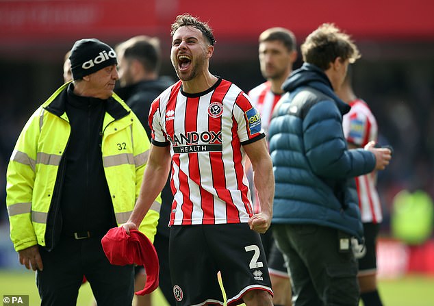 Baldock's love for the club was demonstrated in his celebrations after arriving at Wembley in the FA Cup.