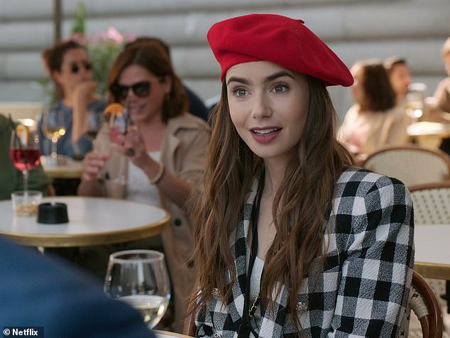 The latest series of Emily in Paris saw Lily Collins' character embark on a romantic adventure in Rome.