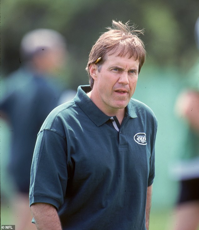 Belichick spent three years with the Jets and accepted the team's head coaching job in 2000 before resigning a day later.