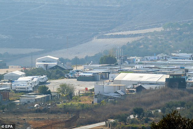 United Nations Interim Forces in Lebanon (UNIFIL) base in Ebel El Saqi Marjeyoun district, southern Lebanon, 10 October 2024