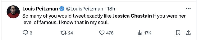 Louis Peitzman joked: 