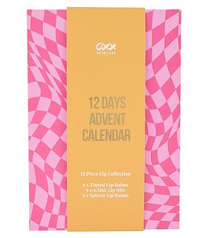 Pictured: OXX Skincare Lip Collection, 12 Pieces, 12 Day Advent Calendar