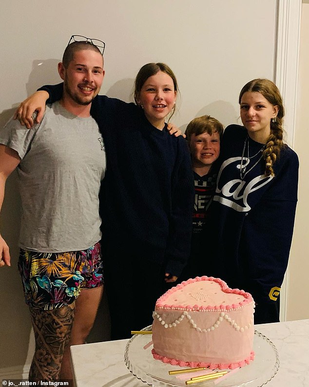 Tilly, second from left, celebrates her birthday with her siblings after medication brought her seizures under control.