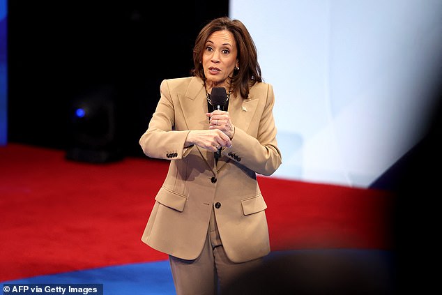 Harris was asked about her differences with Biden on ensuring the border is secure. He noted that he has unique experience as the former Attorney General of California and touted that record before mentioning the failed bipartisan border deal.