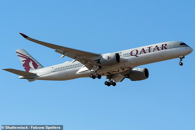 Qatar Airways has been accused of charging Australian taxpayers for evacuating stranded Australians out of the Middle East as the crisis escalates (file image)