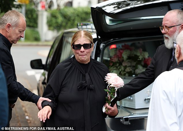 Tatjana, a devastated mother after saying goodbye to her beloved daughter