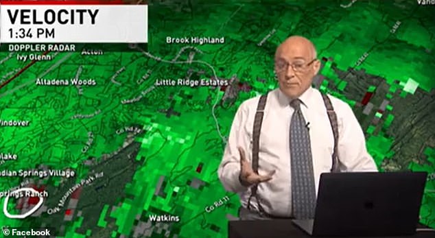 Veteran WBMA-LD handicapper James Spann took to social media himself after being 