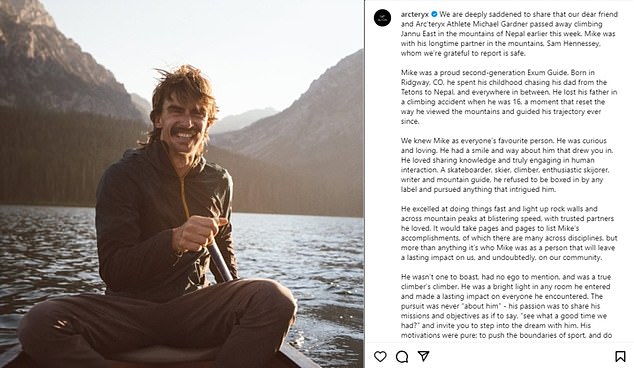 1728643401 573 Colorado climber Michael Gardner dies in fall from Nepal mountain