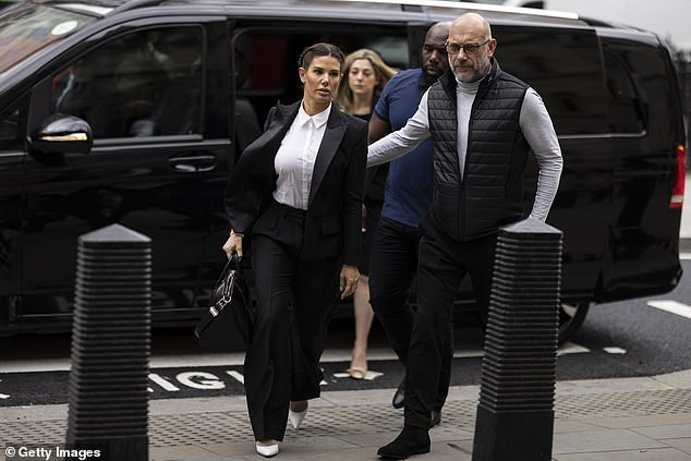 At the end of the latest hearing, which began on Monday, Senior Costs Judge Andrew Gordon-Saker has told Rebekah (pictured in May 2022) to pay a further £100,000 within 21 days.