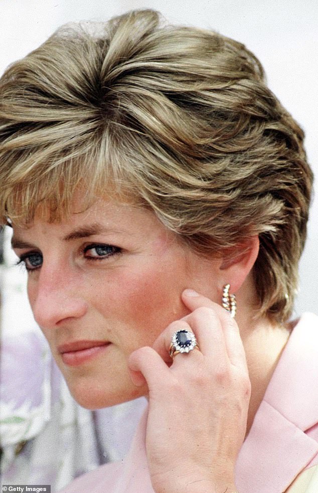 Princess Diana loved her engagement ring and continued to wear it after the divorce.