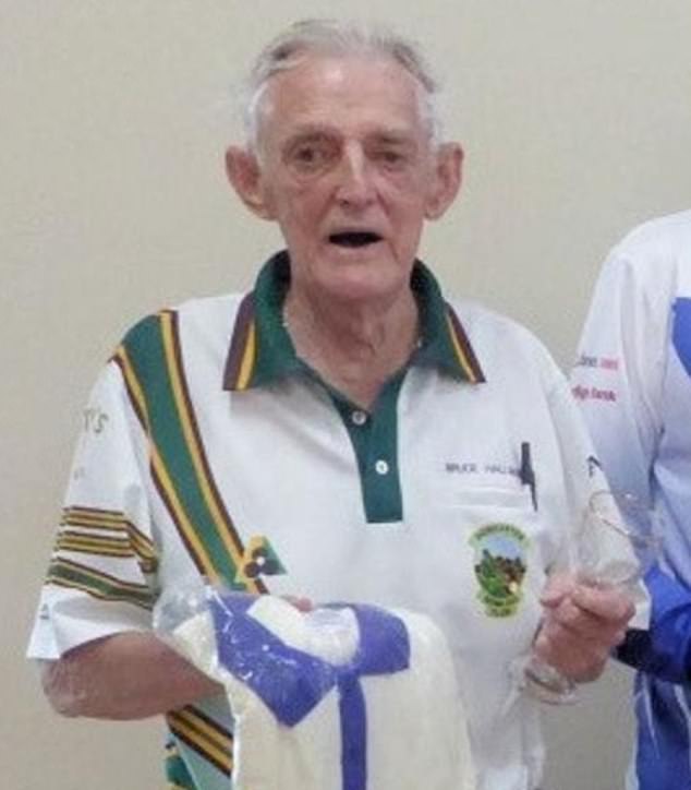 Ian Bramstedt told Sunrise's Matt Shirvington and Natalie Barr that he was shocked to hear his club was the beneficiary of money left by Bruce Hallman (pictured), who died last August.