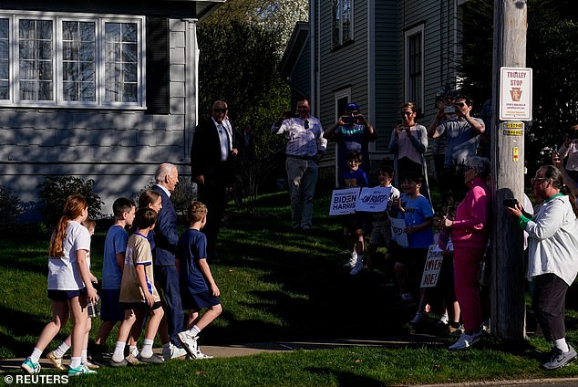 President Joe Biden revisited his childhood home in Scranton in April as he sought re-election. Now voters in the neighborhood worry about whether Kamala Harris can win the state she won.