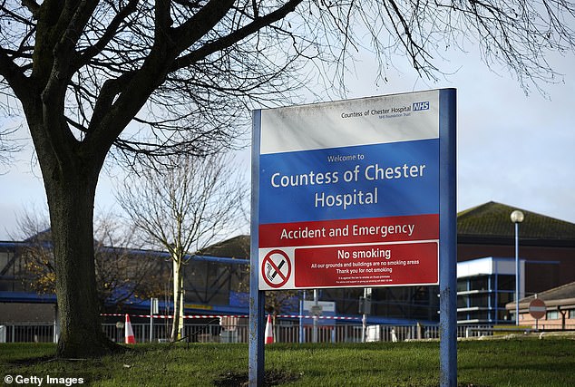 A general view of the Countess of Chester Hospital, where nurse Lucy Letby used to work