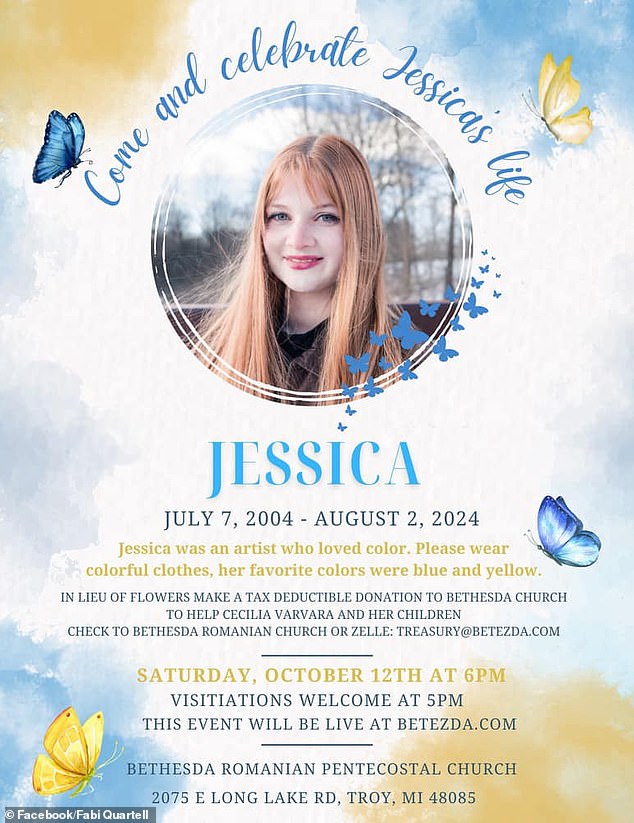 Jessica's family left parting words about her legacy at the press conference: 'Jessica had ambition, she had dreams and her soul was a constant testimony to others through her faith.'