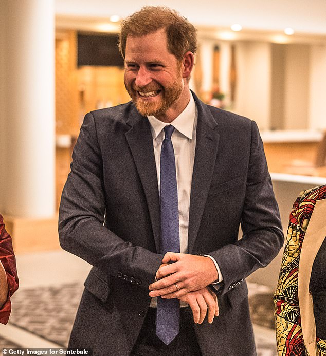 Prince Harry has been touring the world supporting causes close to his heart over the past fortnight, including South Africa (pictured on Friday).