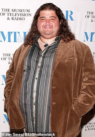 Jorge has made headlines for his yo-yo diet, after he was encouraged to lose weight for health reasons (pictured in 2005).