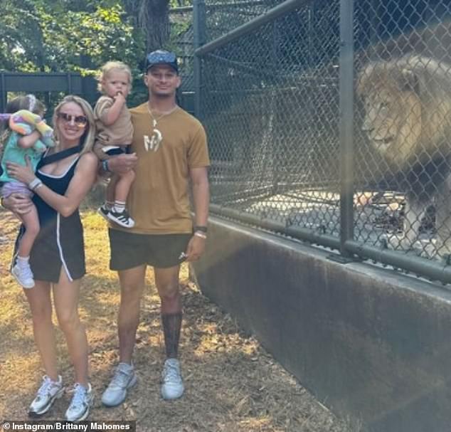 Earlier in the day, the couple enjoyed a family day at the zoo with their two children, where they received VIP treatment.