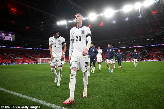 England have won just one of their last five games at Wembley and just one this calendar year.