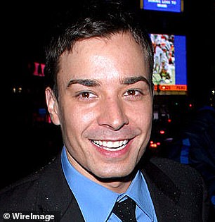 Fallon appears in 2002 at age 28. His jaw is sharp and defined.