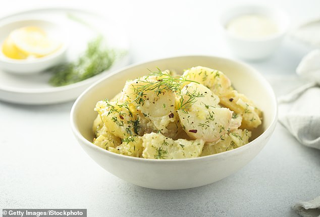 Potato salad frequently appears on 'medical school exams on foodborne illnesses' due to the fact that, when omitted, it becomes a breeding ground for bacteria.