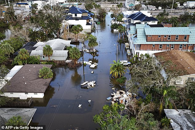 Hurricane Milton hit Florida Wednesday night as a Category Three hurricane.