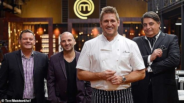 The 48-year-old restaurateur (center right) was criticized this season for being 