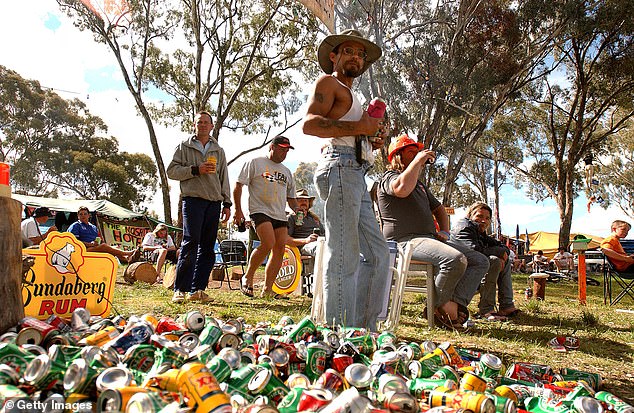 When racegoers were restricted from consuming 24 cans of beer per person per day, some reacted by sneaking onto the track at night and burying beer to get around the restrictions.