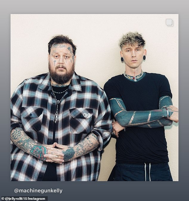 Jelly, who has two collaborations with MGK on the new album, told Ania Hammar during an episode of SiriusXM's The Highway: 