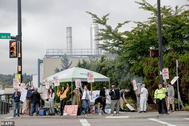 Boeing had hoped to avoid a strike after reaching a preliminary agreement that included a 25 percent across-the-board wage increase over four years.