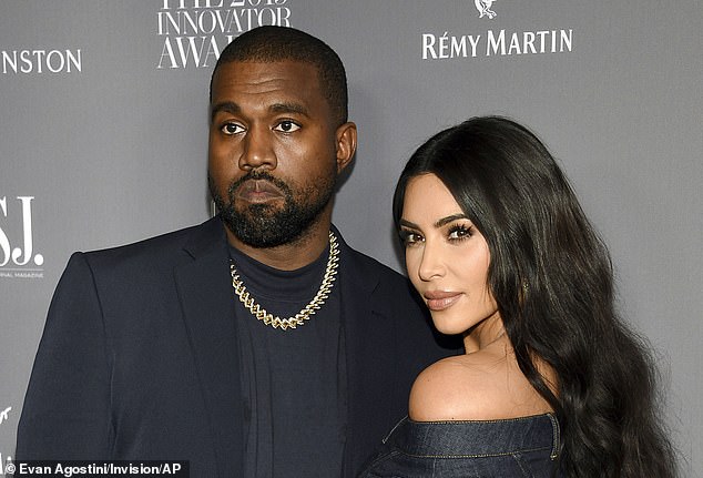 He also claims that his investigations targeted Censori and the Kardashian family, including West's ex-wife, Kim Kardashian, and that private investigators allegedly followed Censori at West's orders; (pictured in 2019)