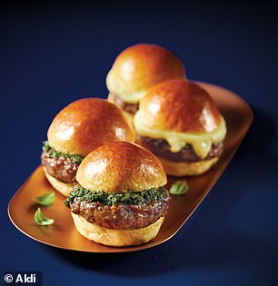 NEW Specially Selected Wagyu Snacks (£4.99, 280g), available from 27 November, include Mini Wagyu Beef Sandwiches (pictured)