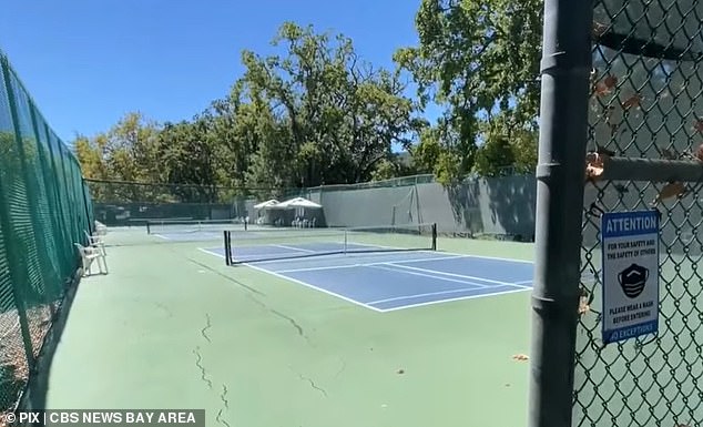 Two women reportedly got into a fight on a pickleball court over their political differences.