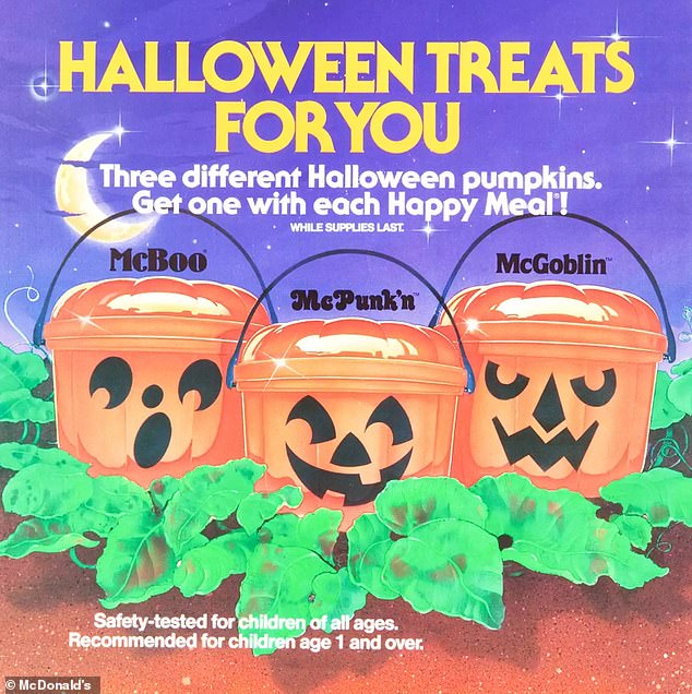 Boo Buckets were known as Halloween Pails when they were first released in the 1980s. These are from 1987