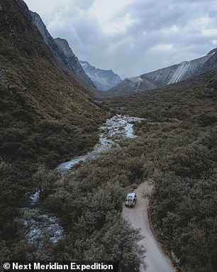 The pair tackled the Cordillera Blanca, a mountain range in northern Peru.