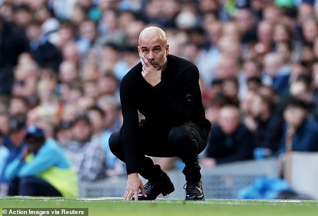 City manager Guardiola's contract expires at the end of the season and there are no signs of an extension