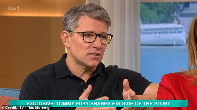 During the segment, Tommy talked about recent tough times ahead of the release of his debut memoir Lighting Can Strike Twice: My Life as a Fury, where hosts Cat Deeley and Ben Shephard bombarded him with questions (seen).