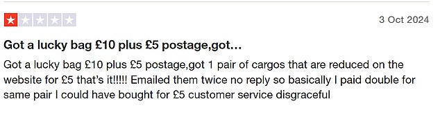 Customers were left up in arms after the brand failed to respond to their complaints about receiving a refund, as they turned to Trust Pilot to vent their frustrations.