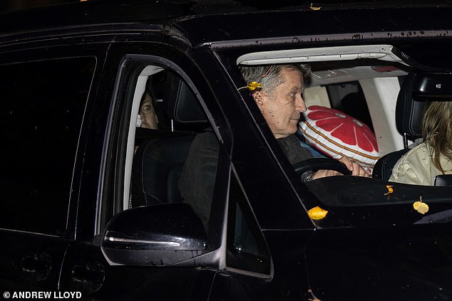 The comedian's secret husband, seen here taking her home, has been revealed to be the handsome, divorced Richard Fairs.