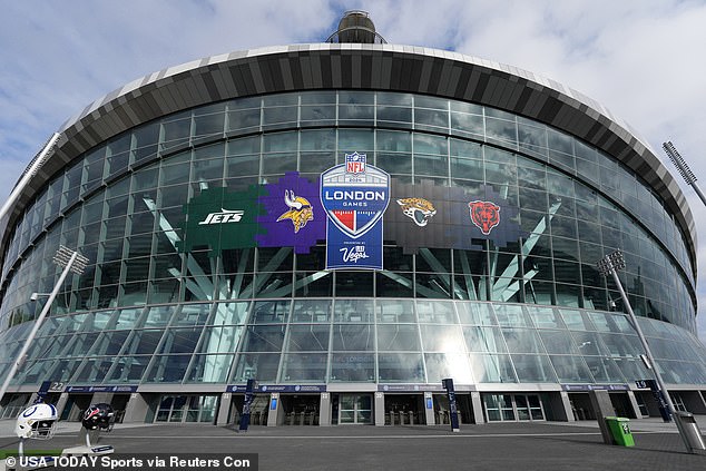 Unlike other locations in Europe, Tottenham Hotspur Stadium was built, in part, for the NFL.