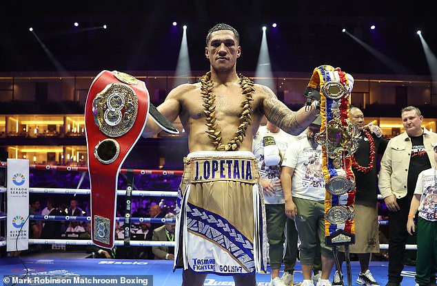 Jai Opetaia retained his IBF cruiserweight boxing title with an excellent performance