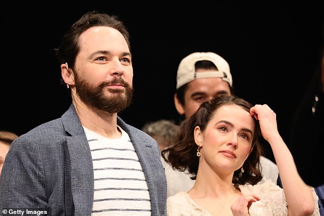 Parsons has been keeping busy and is starring in the Broadway play called Our Town, which officially debuted earlier this week on October 10 (seen above).