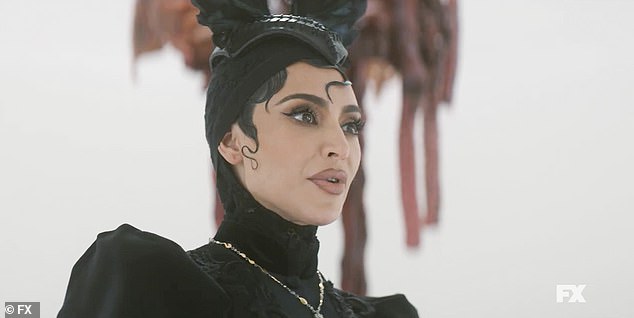 Kim previously starred in American Horror Story; seen in April 2024