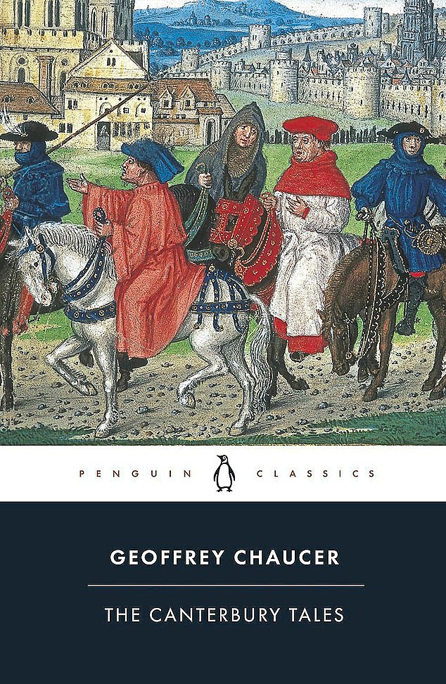 The Canterbury Tales, written between 1387 and 1400, are a collection of stories about people on a pilgrimage from London to the tomb of Saint Thomas Becket in Canterbury Cathedral.