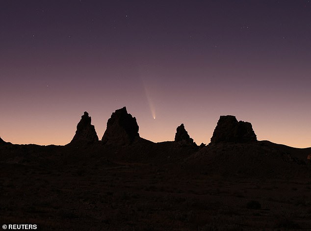 The comet emerged from the Oort Cloud, a bubble-like phenomenon that holds our solar system inside.