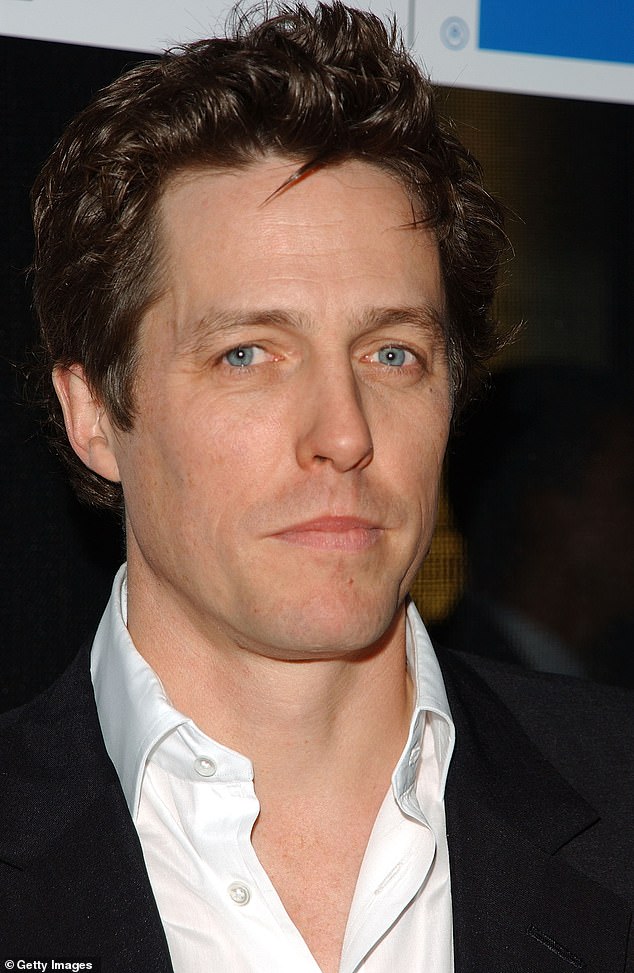 His wife Leah, 47, is a Hugh Grant fan (pictured) and Nigel says 