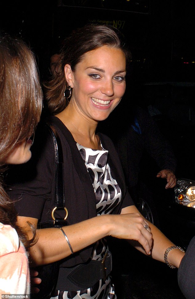 Kate photographed in Kensington, London, in May 2007.