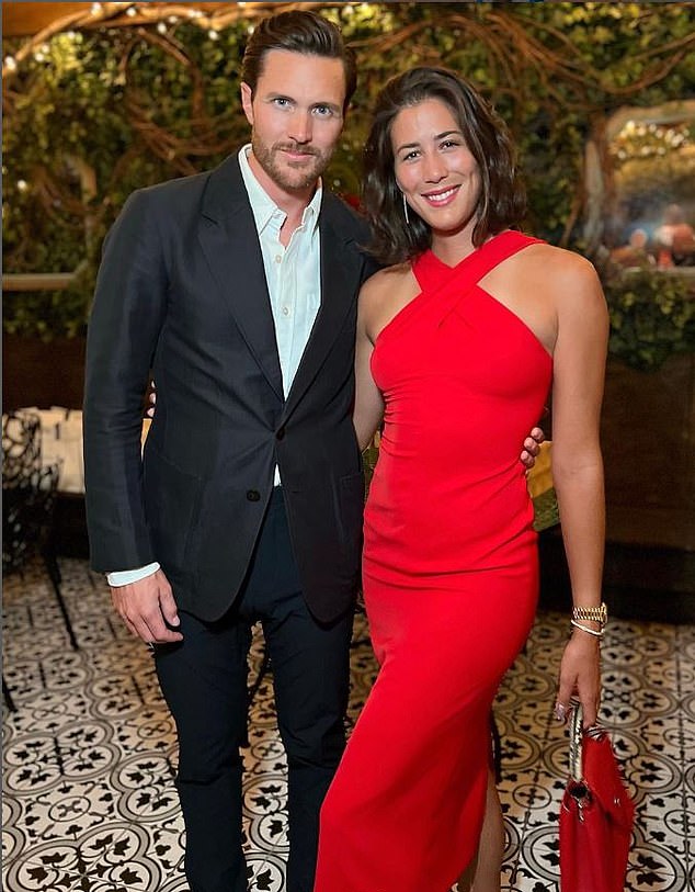 Muguruza had met Borges, businessman and model, while walking through Central Park in 2021