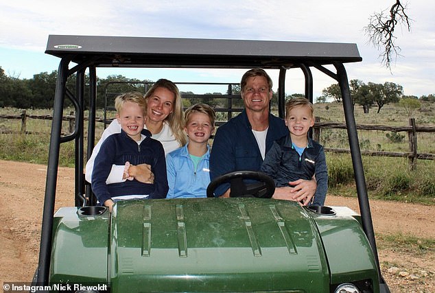 Nick Riewoldt returns to Australian television after moving to the United States with his family two years ago.