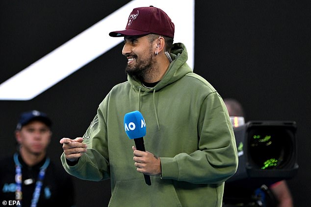 During his time off the court, Kyrgios has been immersed in the media and impressed with his ideas at the Australian Open and Wimbledon.